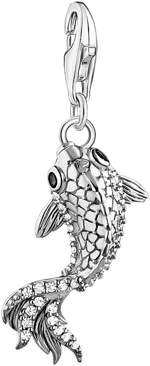 THOMAS SABO Charm-Einhänger Koi mit Zirkoniasteinen, 2170-643-21, mit Zirkonia (synth)