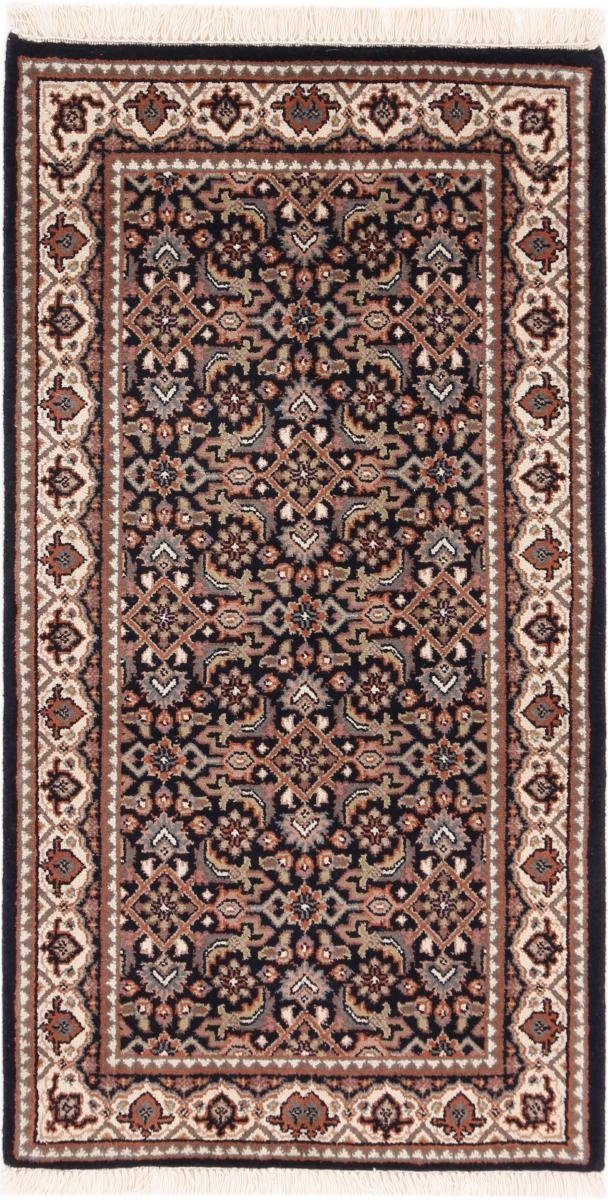Orientteppich Indo Herati 72x137 Handgeknüpfter Orientteppich Läufer, Nain Trading, rechteckig, Höhe: 15 mm