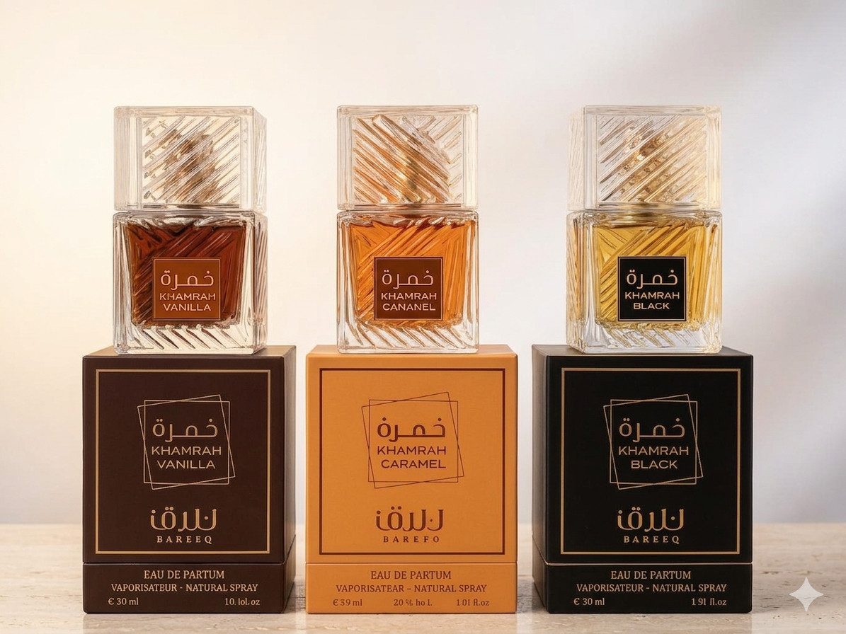 Bareeq Eau de Parfum Khamrah mini Set - 3x30ml Eau de Parfum