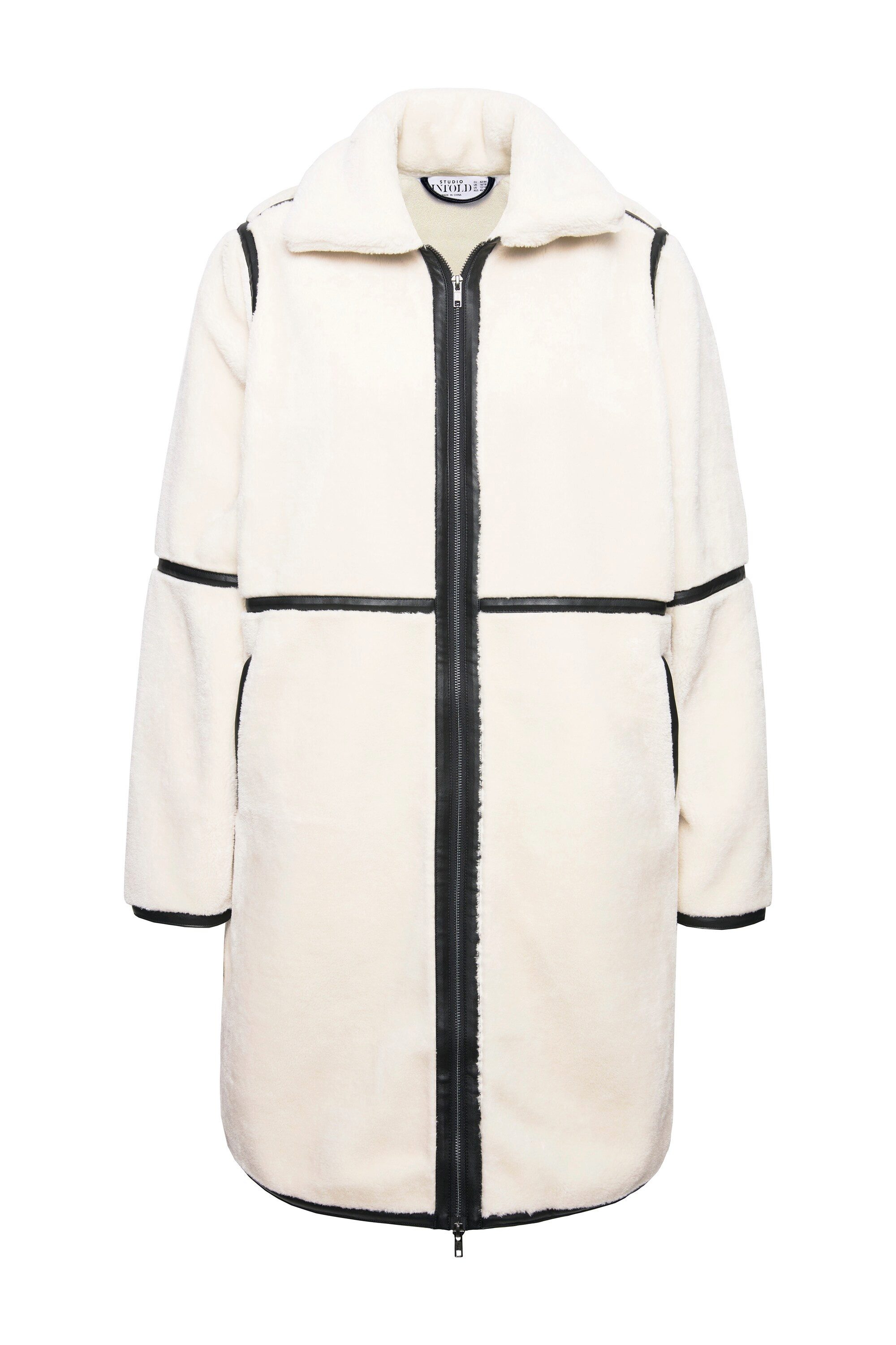 Studio Untold Outdoorjacke Teddyjacke Straight Shape günstig online kaufen