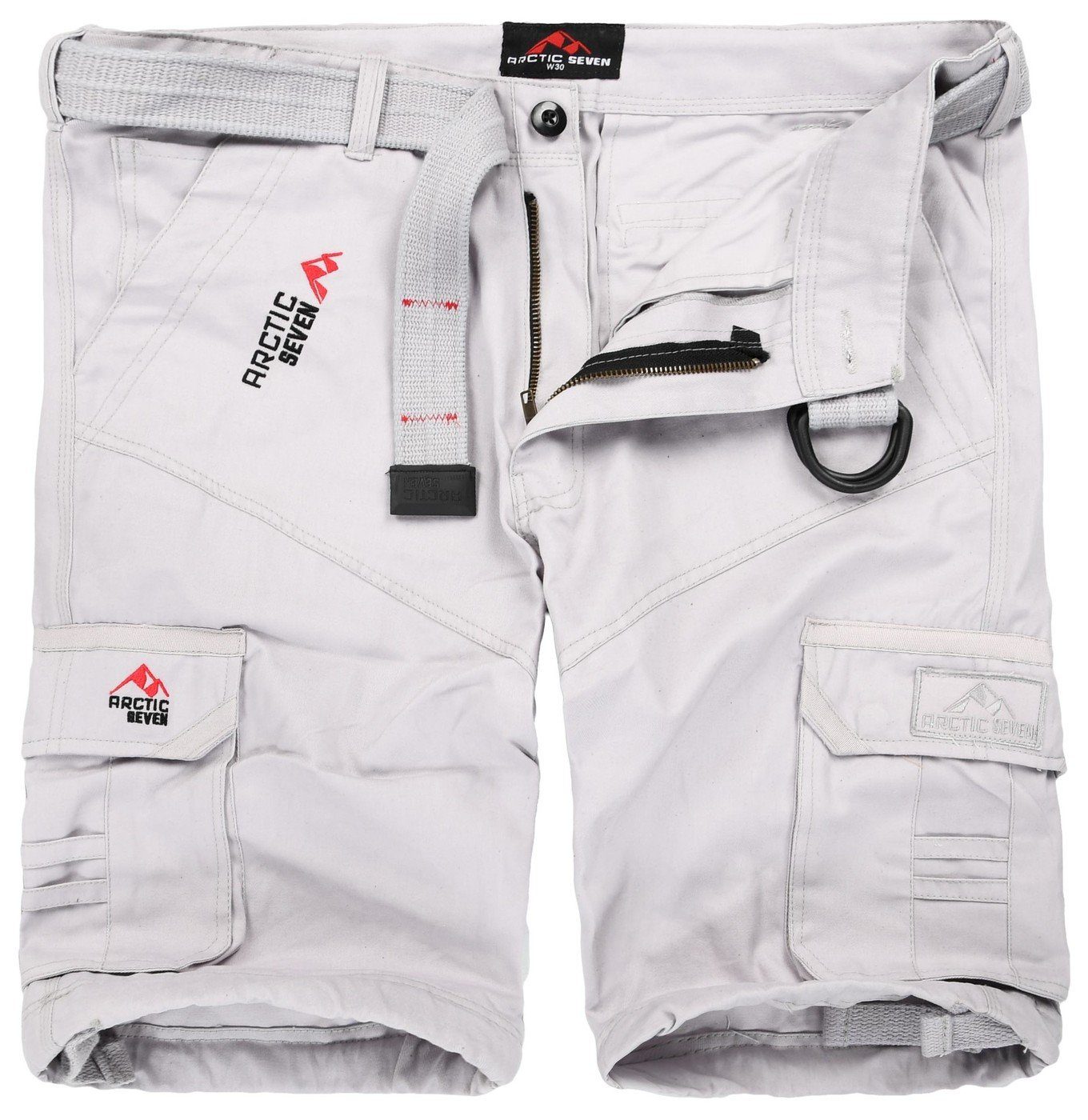 Arctic Seven Shorts Arctic Seven Herren Cargoshorts AS129 inklusive hochwertigem Gürtel