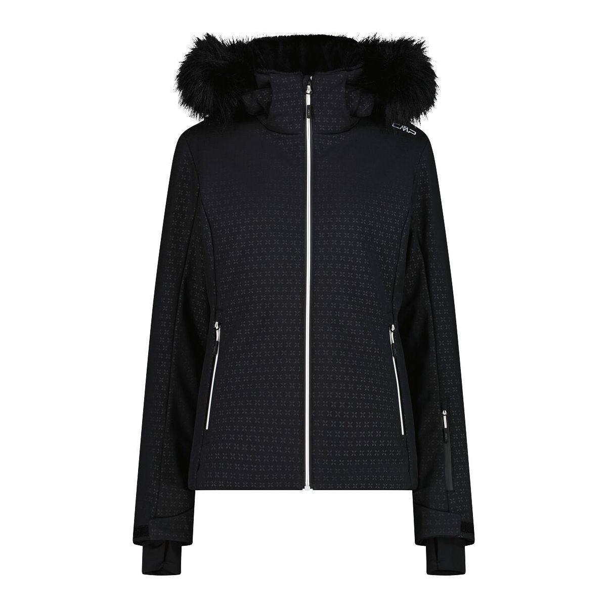 CMP Skijacke Woman Ski Jacket Zip Hood Funktionale Damen-Skijacke mit hervorragender Wärmeisolierung