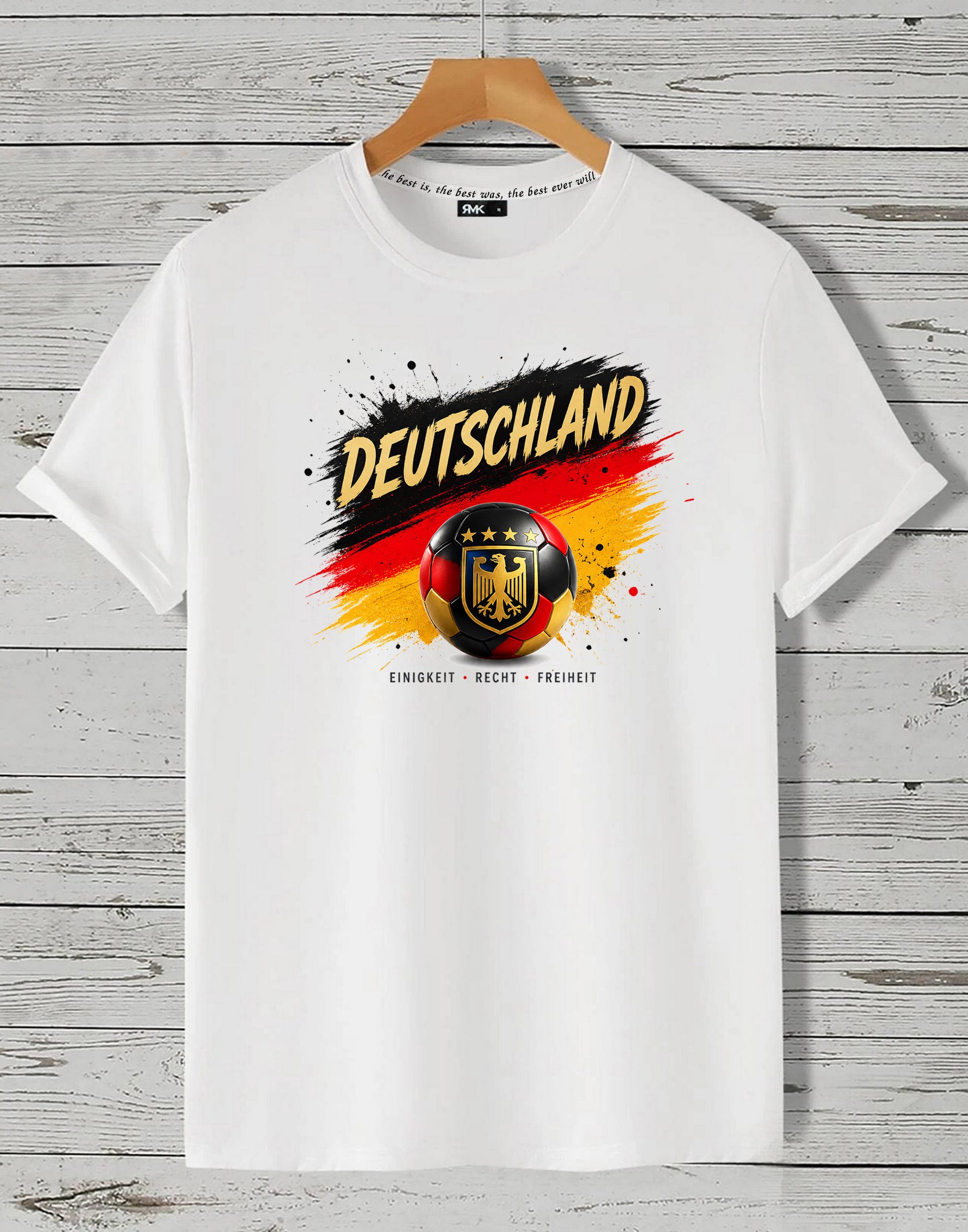 T-Shirt Herren Shirt Fußball WM Deutschland