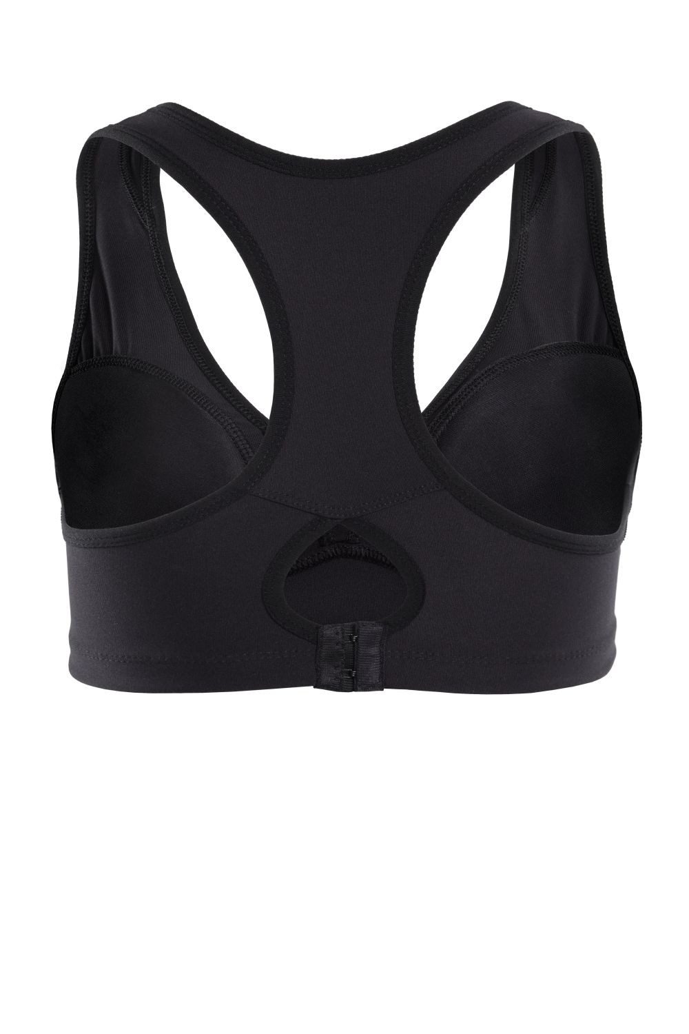 Winshape Sport-BH PUSB102-Schwarz Push-up BH mit integrierten Einlagen