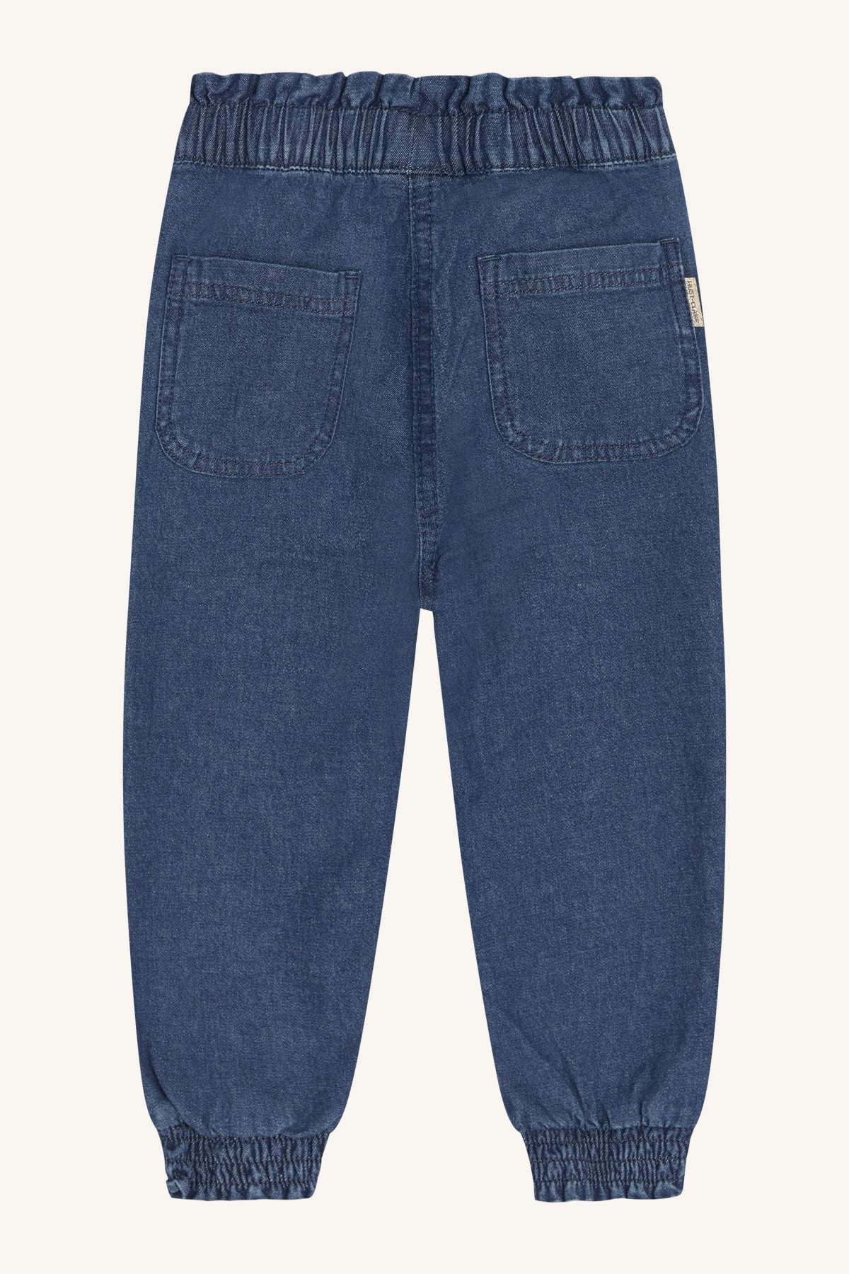 Hust & Claire Jogg Pants Mädchen Jeanshose elastischem Bund & Rüschentaschen