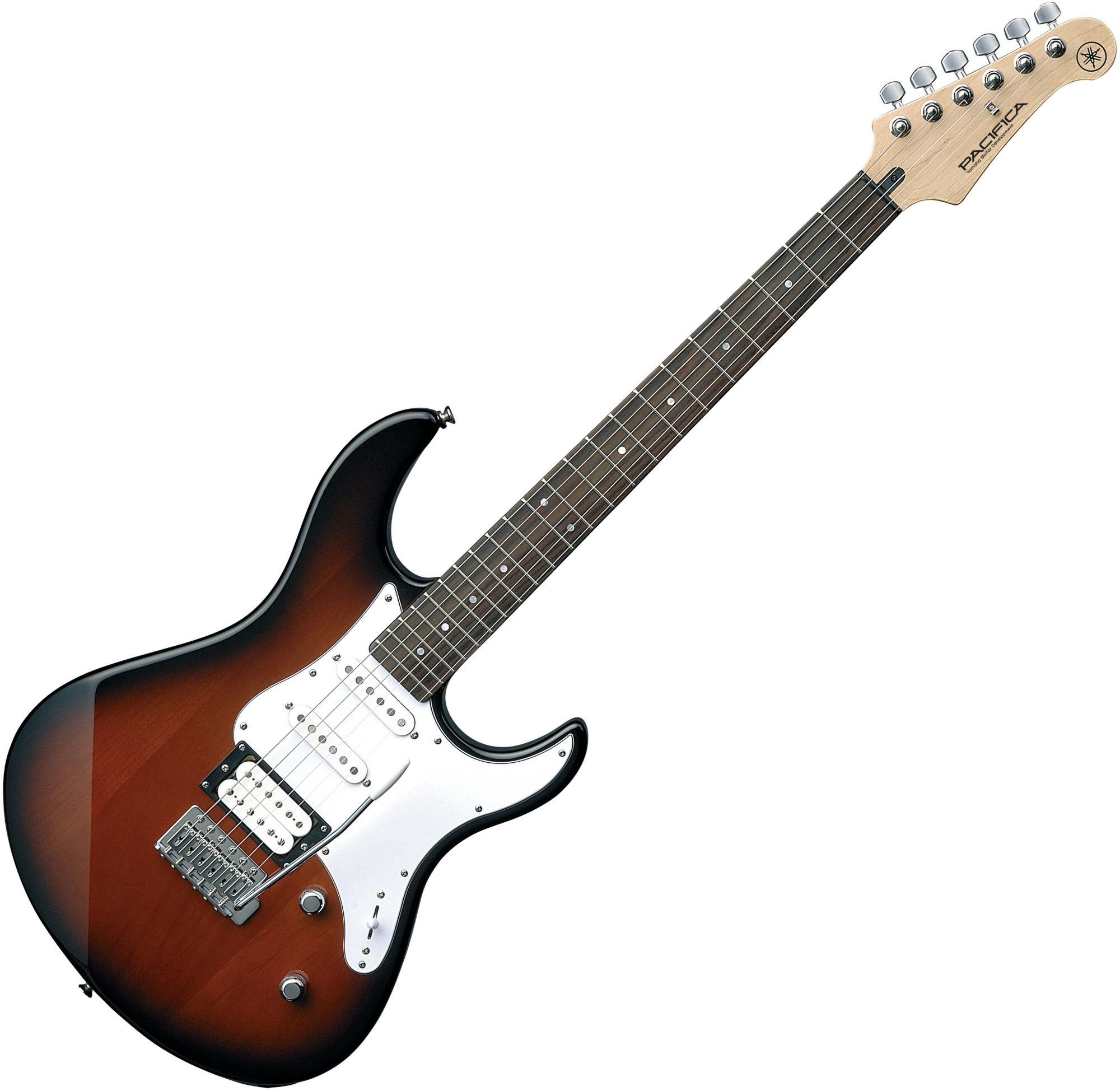 Yamaha E-Gitarre Yamaha Pacifica 112V Old Violin Sunburst, ST, E-Gitarre mit Alnico V-Tonabnehmern