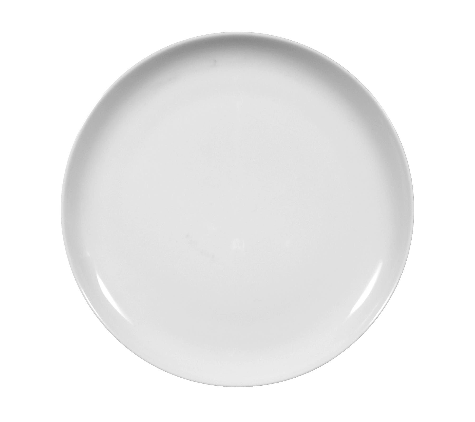 Seltmann Weiden Geschirr-Set Frühstücksteller 20 cm Coup Lido weiss uni 00003 von Seltmann Weiden, Porzellan