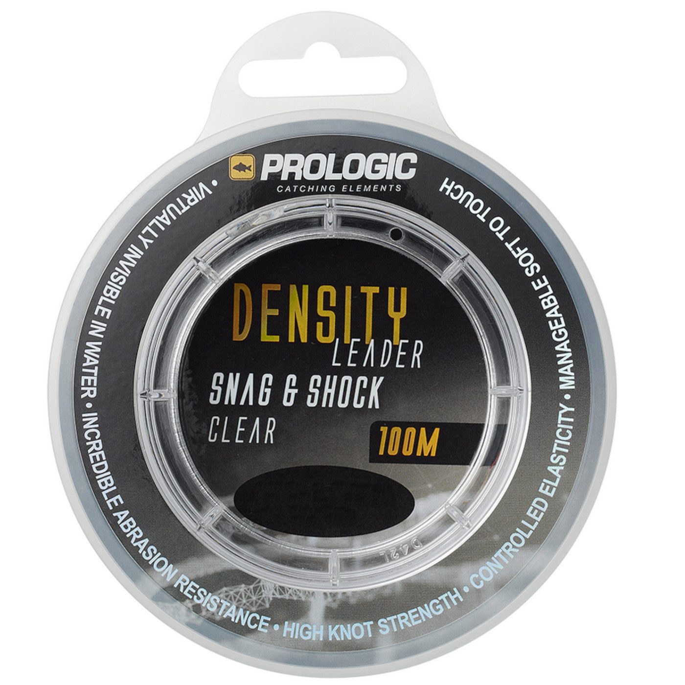 Angelschnur Prologic Density Snag & Shock Leader Clear - 100m Vorfachschnur