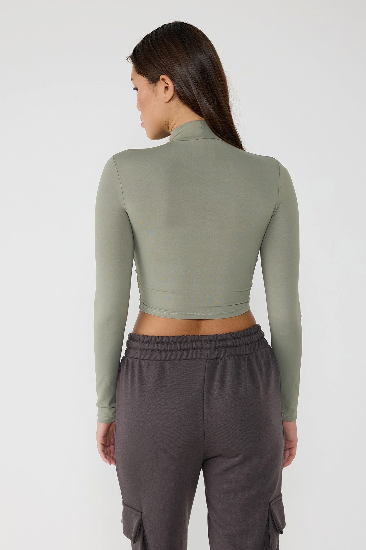 No Matter What Blusentop Langärmelige Bluse – Bild 5 von 5