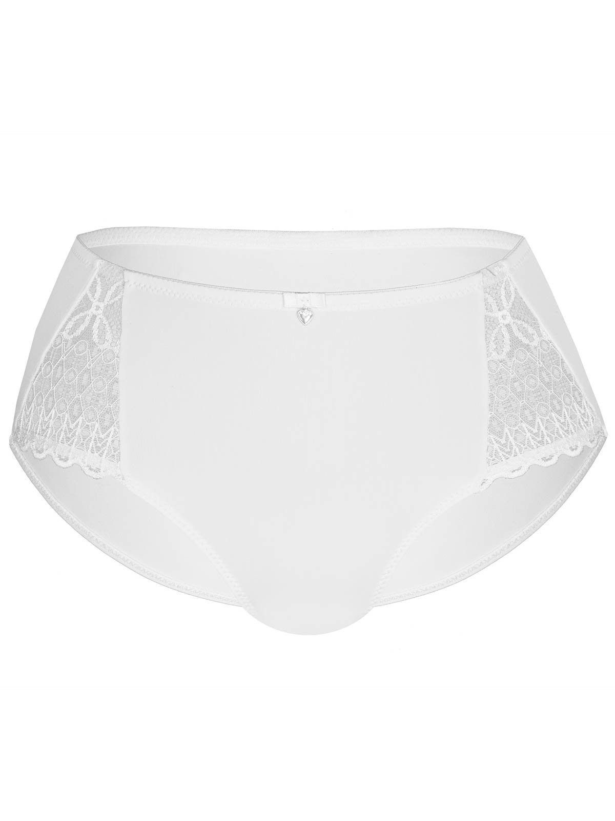 SECRET LOVELY Sassa Panty Panty (Stück, Zwickel Damen 1-St) weiss