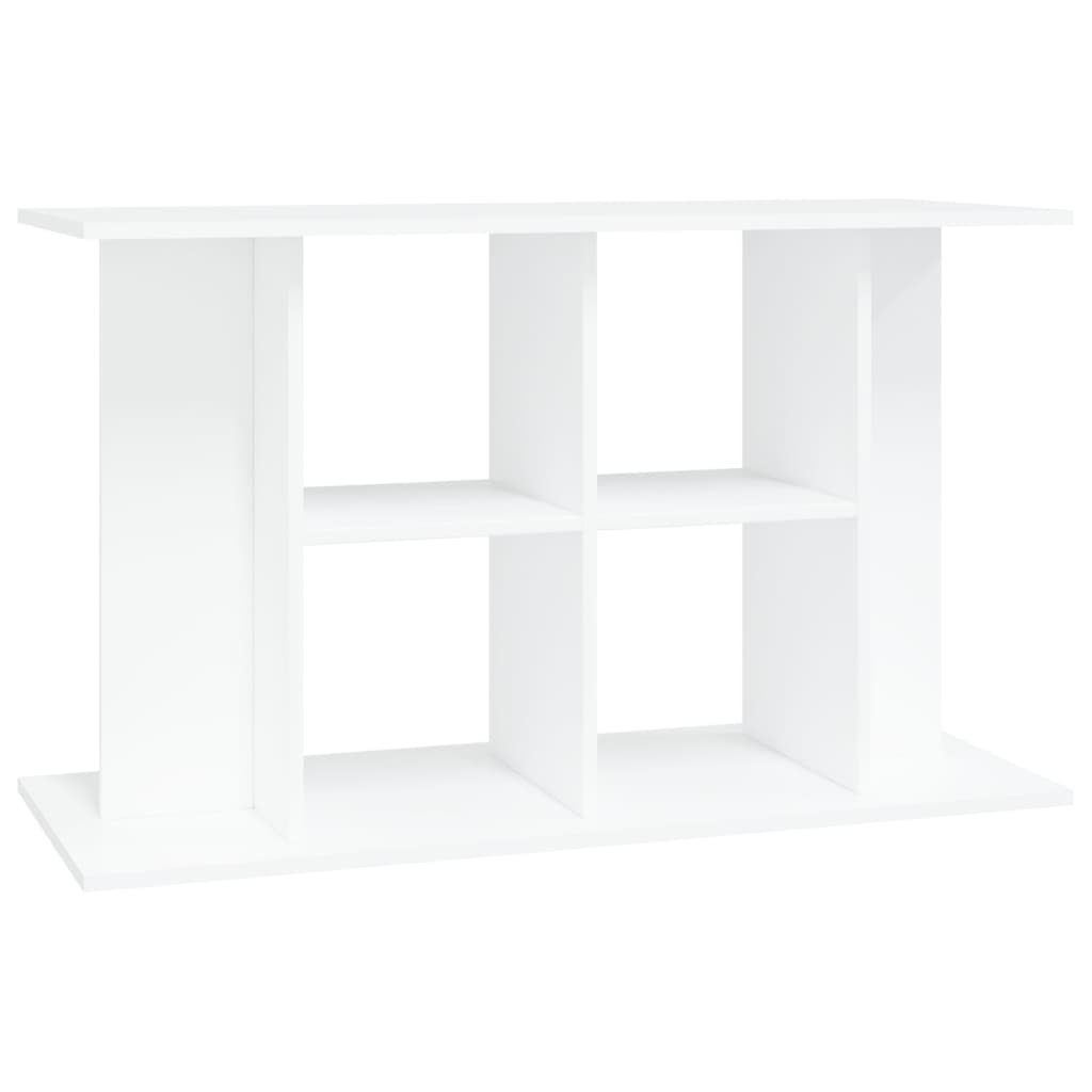 vidaXL Aquariumunterschrank Aquariumständer Weiß 100x40x60 cm Spanplatte Aquarium Unterstand Terra