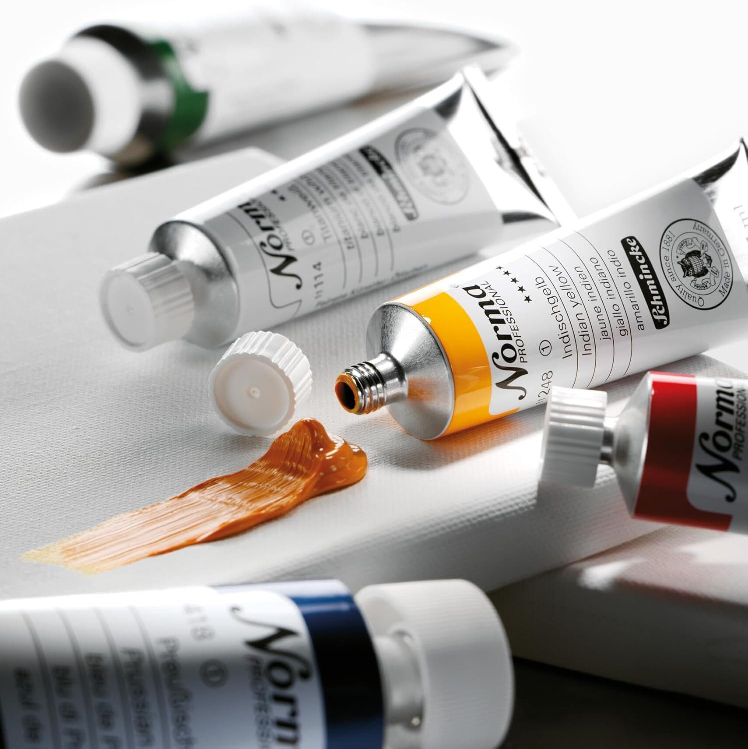 Schmincke Ölfarbe NORMA Professional, Künstler-Ölfarbe in 35ml Alutube, Alle Farben