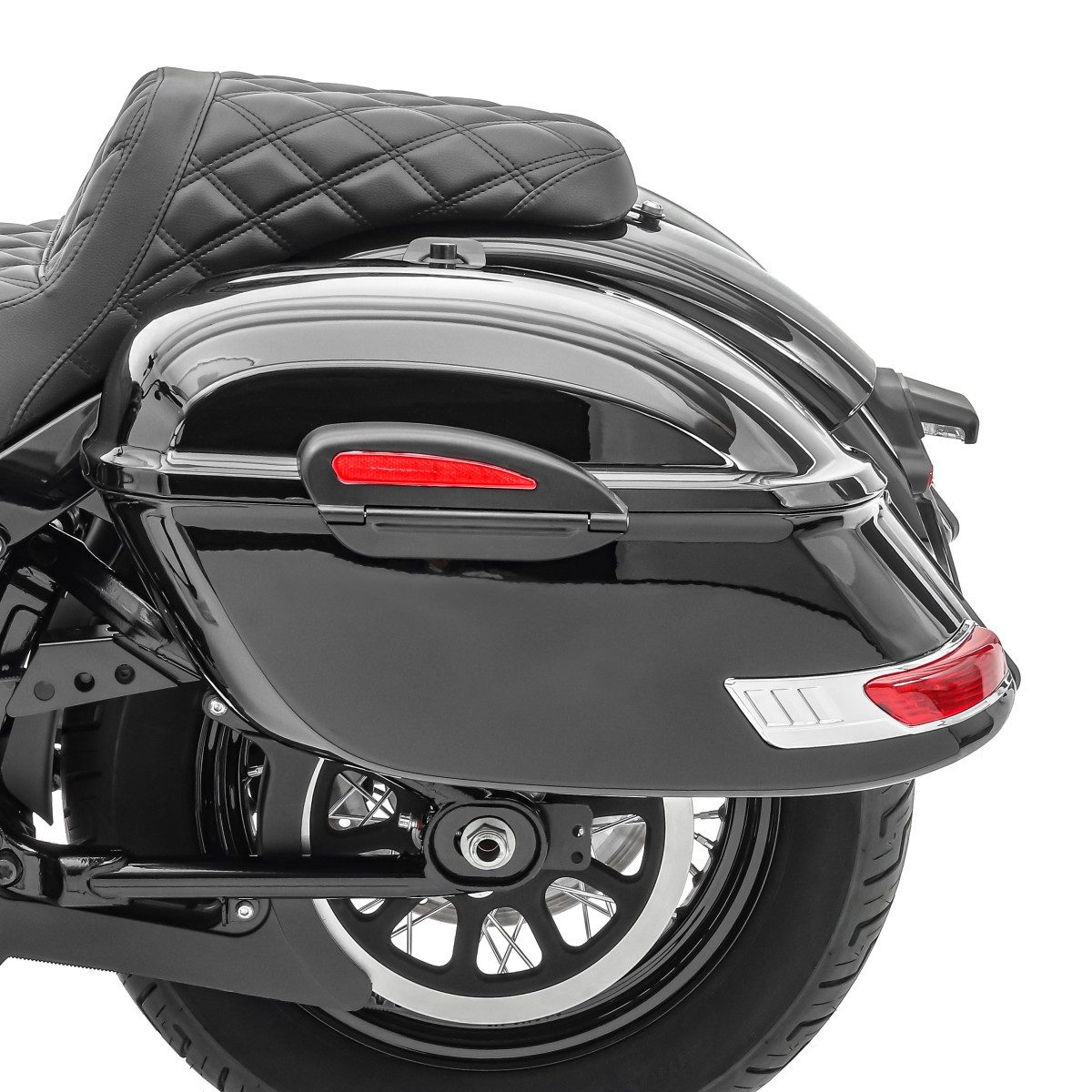 Craftride Koffer Chopper Seitenkoffer Delaware (Paar) je 33 Liter schwarz