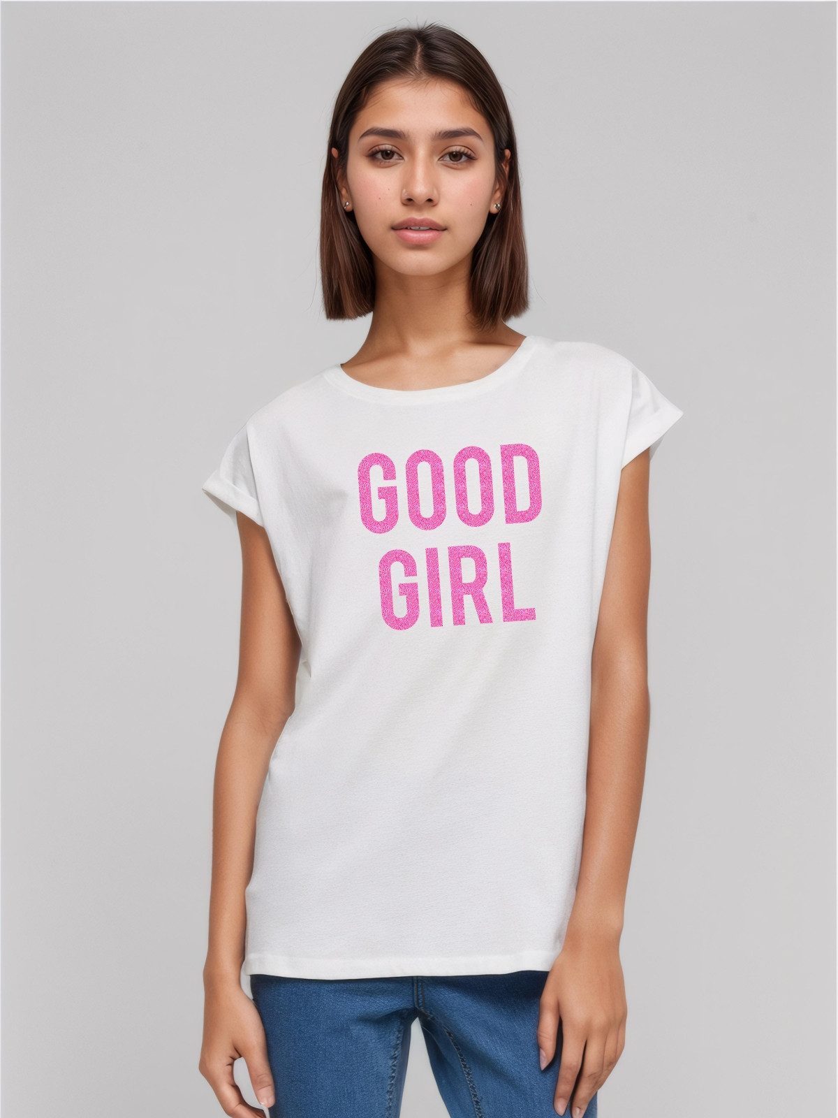 Be Famous Print-Shirt Classic Roll Up GOGI (1-tlg., keine)