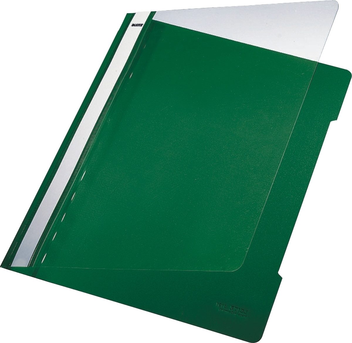 Hefter Sichthefter A4 PVC langes Beschriftungsfeld grün