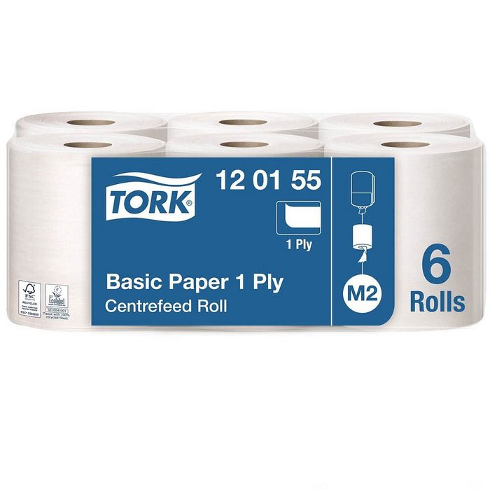 TORK Papierhandtuch TORK® 120155 Papierwischtücher M2 Universal 1-lagi