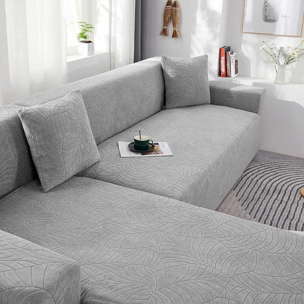 SITZER Sofaschoner Sofahusse grau, Cover Universal Wasserdicht Stretch 3 FELIXLEO Sofa