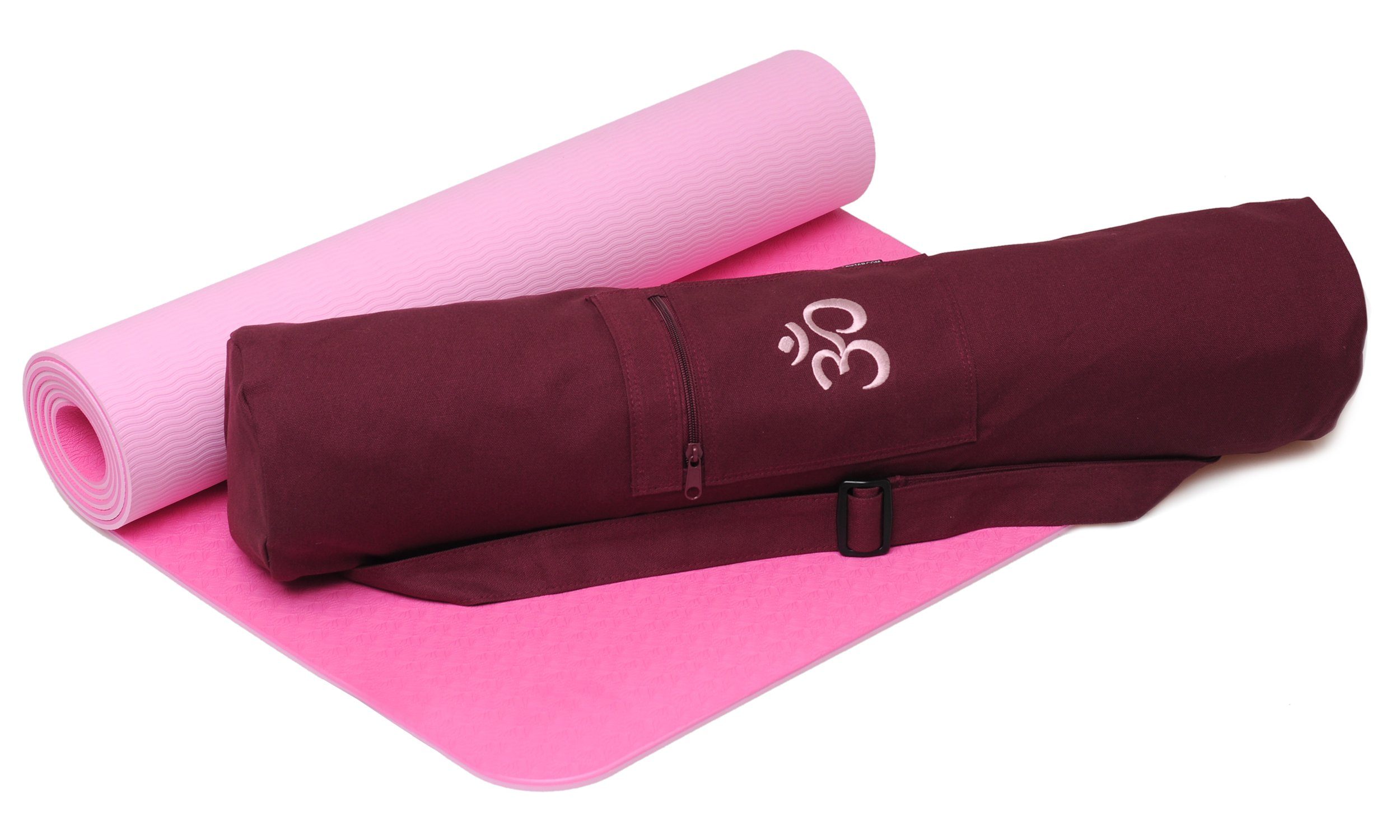 Yogistar Yogamatte Yoga Set Starter Comfort Carry (1-St., Set) pink