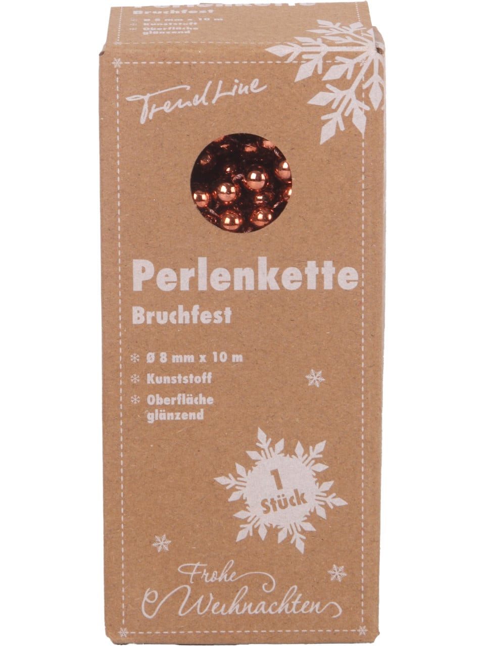 Trend Line Christbaumschmuck TrendLine Perlenkette bruchfest langlebig 10 m