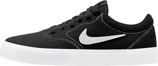 nike sb charge canvas trainers in khaki