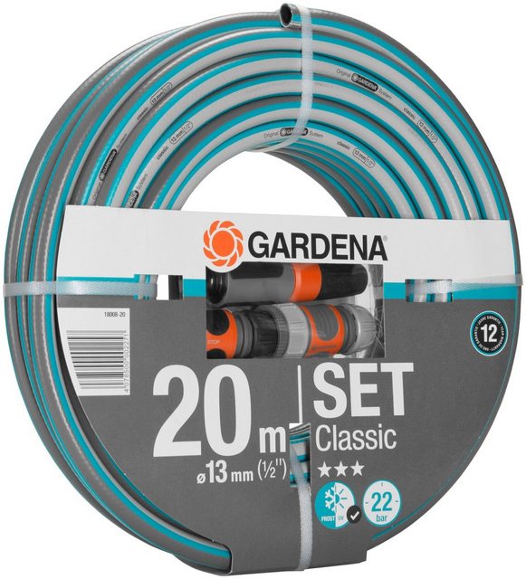 GARDENA Gartenschlauch Classic, 18008-20, 13 mm (1/2