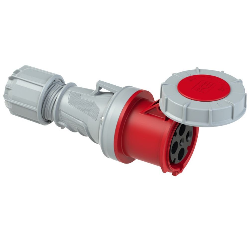 PCE CEE Steckdose Starkstrom Eibausteckdose PCE Kupplung 5P 125A IP67 Elektro-Kabel, Kupplung 5P 125A IP67
