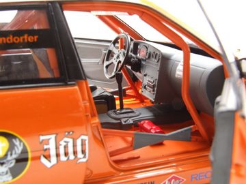 Solido Modellauto Opel Omega Evo 500 #66 Jägermeister DTM 1991 orange Oberndorfer Modell, Maßstab 1:18