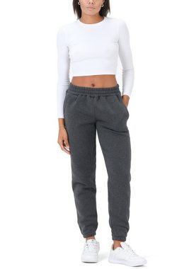 Smith & Solo Sweathose Jogginghose Damen Winter Sporthose (1-tlg) Oekotex, Baumwolle, Loose Fit