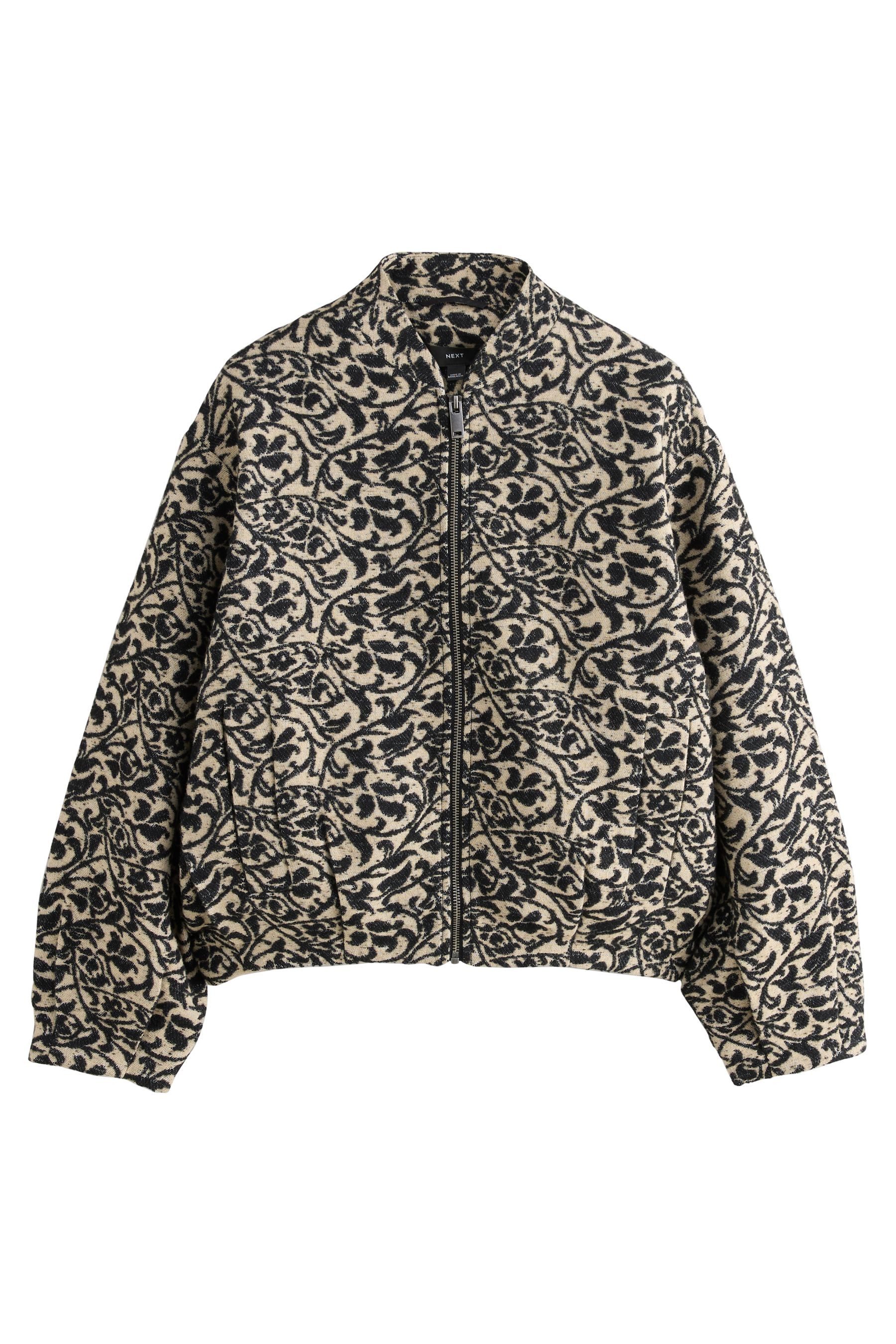 Next Bomberjacke Gemusterter Blouson (1-St) günstig online kaufen