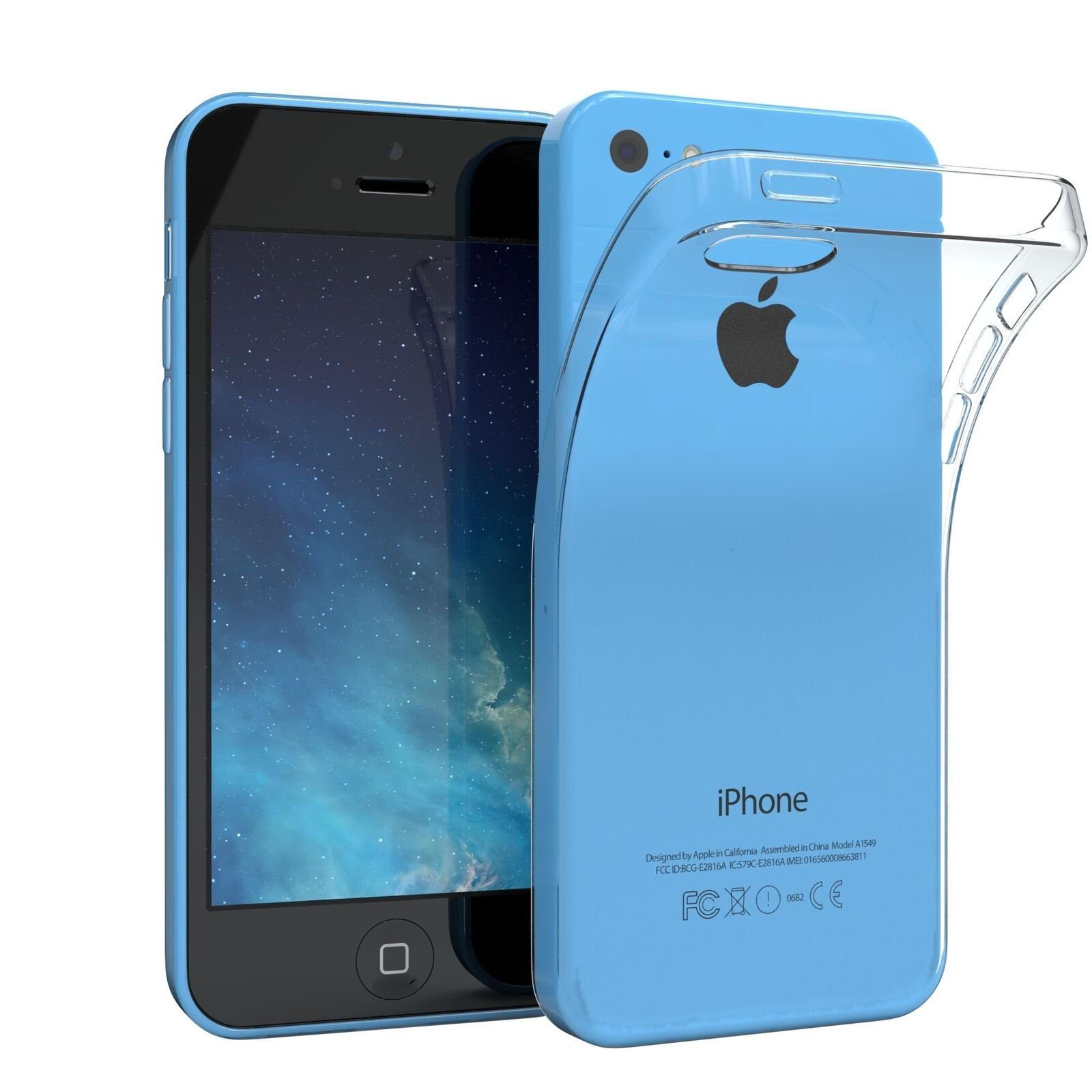 Handyhülle iPhone 5 Schutz 12,7 cm (5 Zoll), Apple Hülle transparent