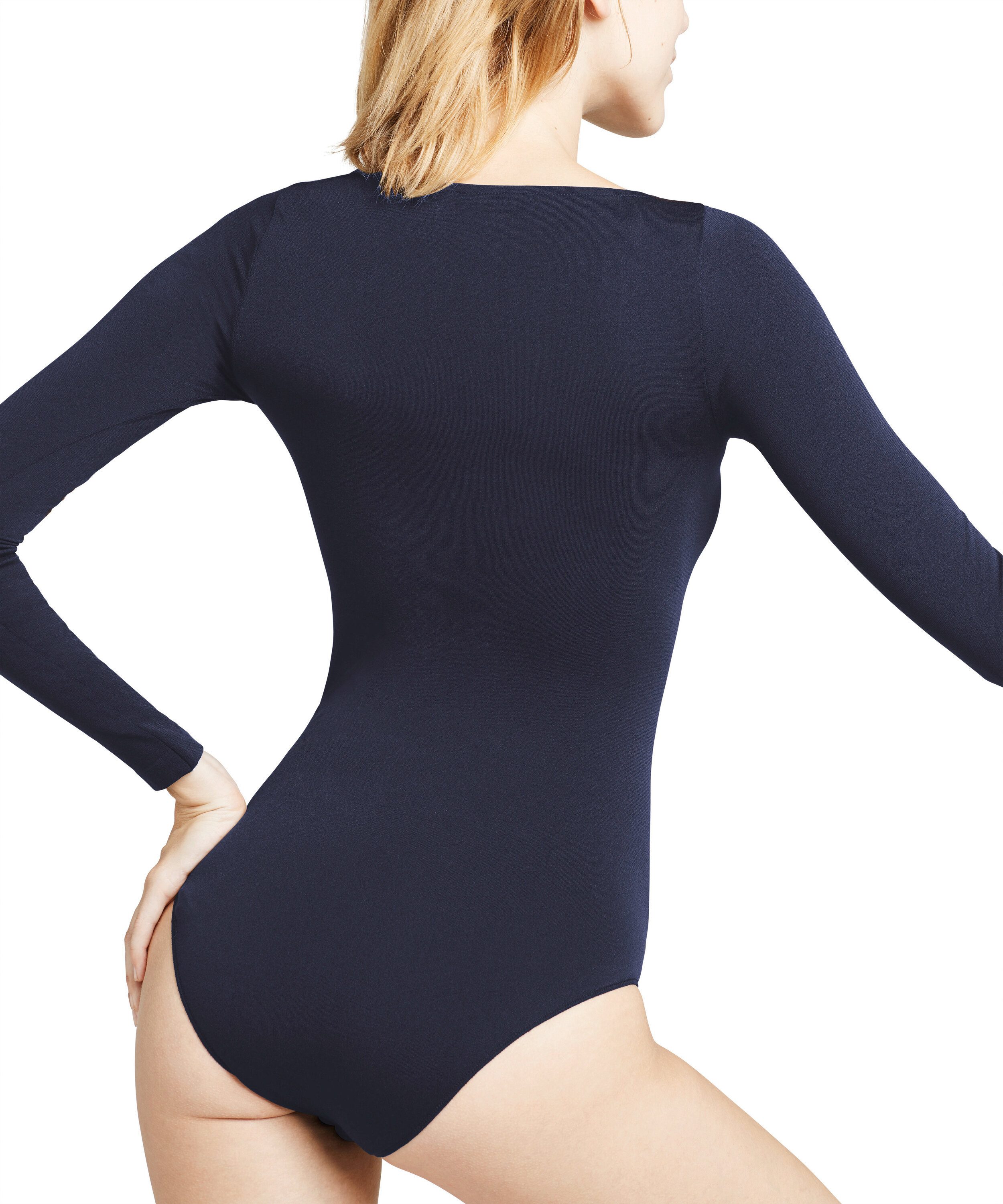 FALKE Body Fine Cotton (1-tlg) rundum nahtlos