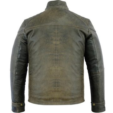 BULLDT Motorradjacke GW425J Cracker Bikerjacke Lederjacke Cracker Kalbsleder