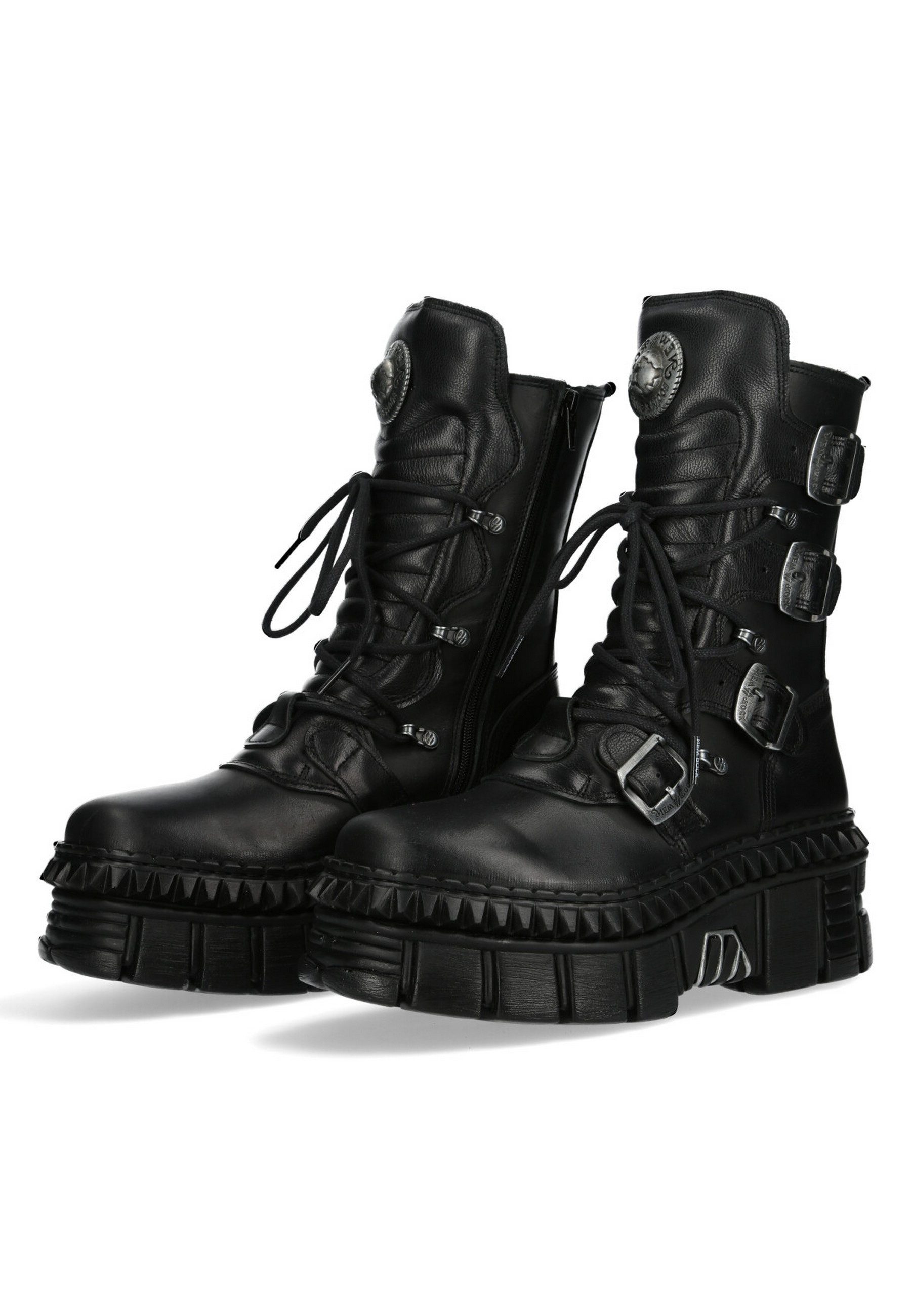 New Rock M-WALL373-S6 Bikerboots Urbaner Chic und Langlebigkeit im Rock- un günstig online kaufen