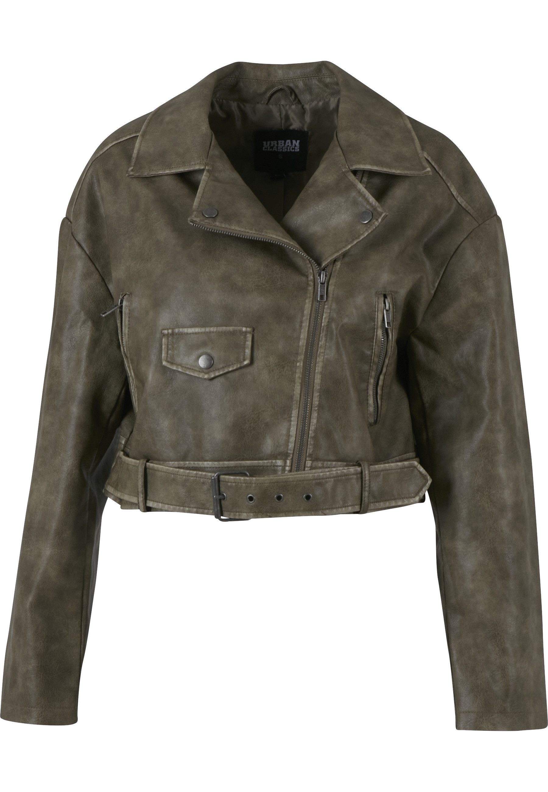URBAN CLASSICS Allwetterjacke Urban Classics Ladies Vintage Jacket (1-St)