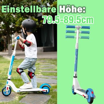 HITWAY Cityroller 5.5 Zoll Elektroscooter für Kinder mit 8 km/h, 3 einstellbare Höhen, 50,00 W, 8,00 km/h