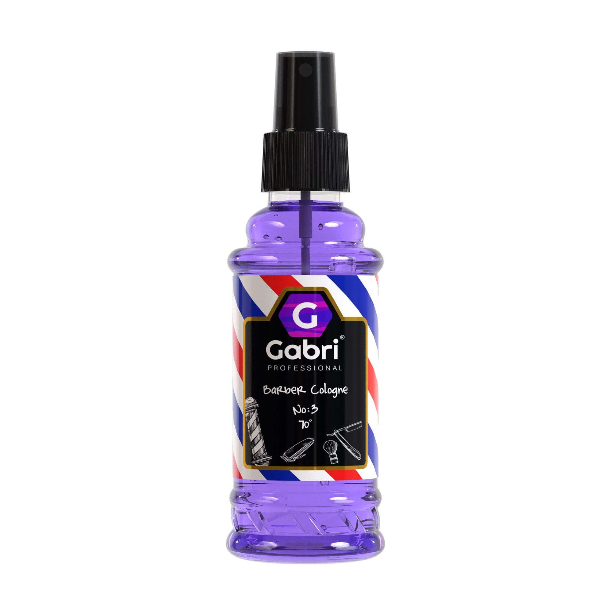 Gabri Professional Eau de Cologne Gabri Professional - Barber Cologne 150ml, 1-tlg.