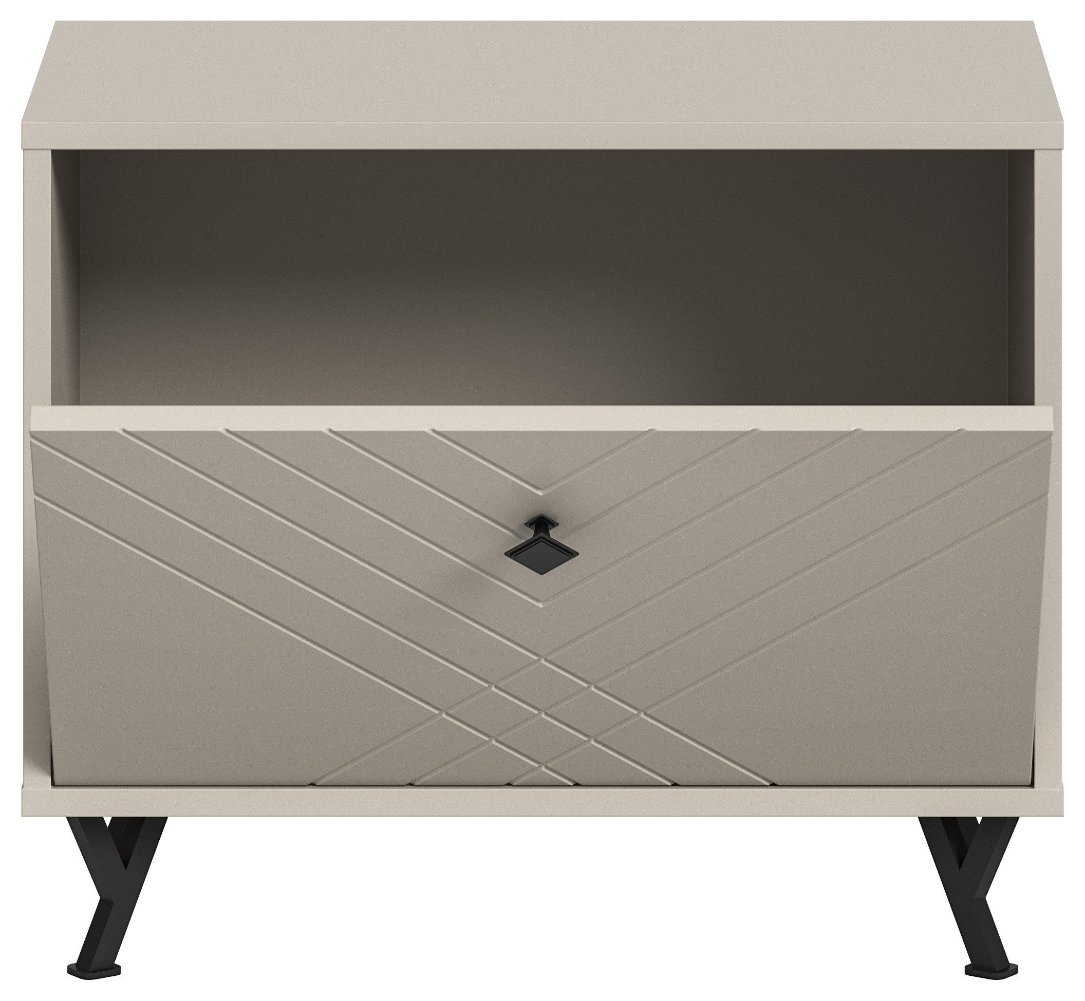 furnling Sitzbank Noam, Ornamentfräsung, Flurbank, Truhe, Garderobe, Diele, modern