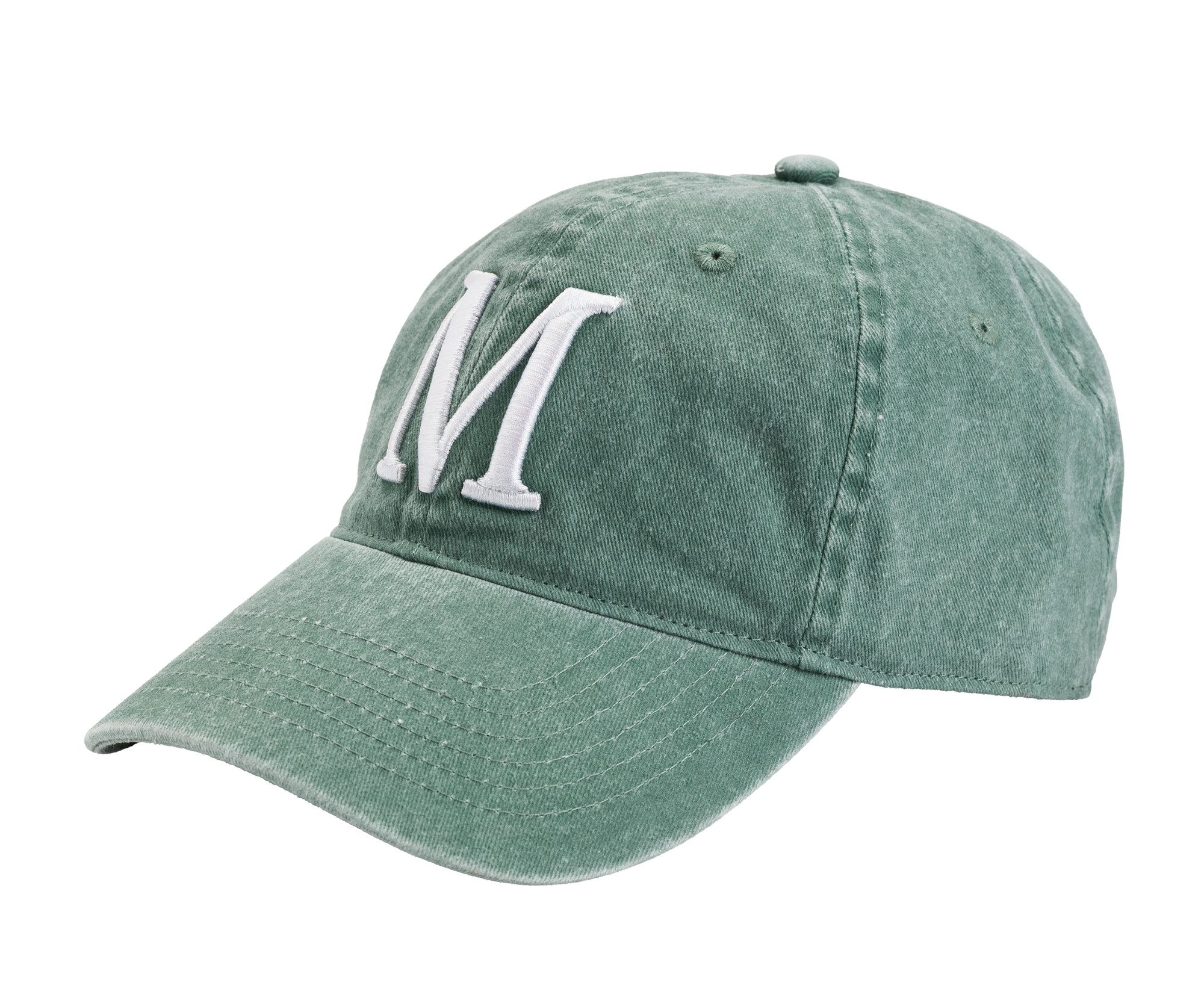 MUSTANG Baseball Cap "Jamie" Größenverstellbar, Washed Look, mit großer Stickerei vorne