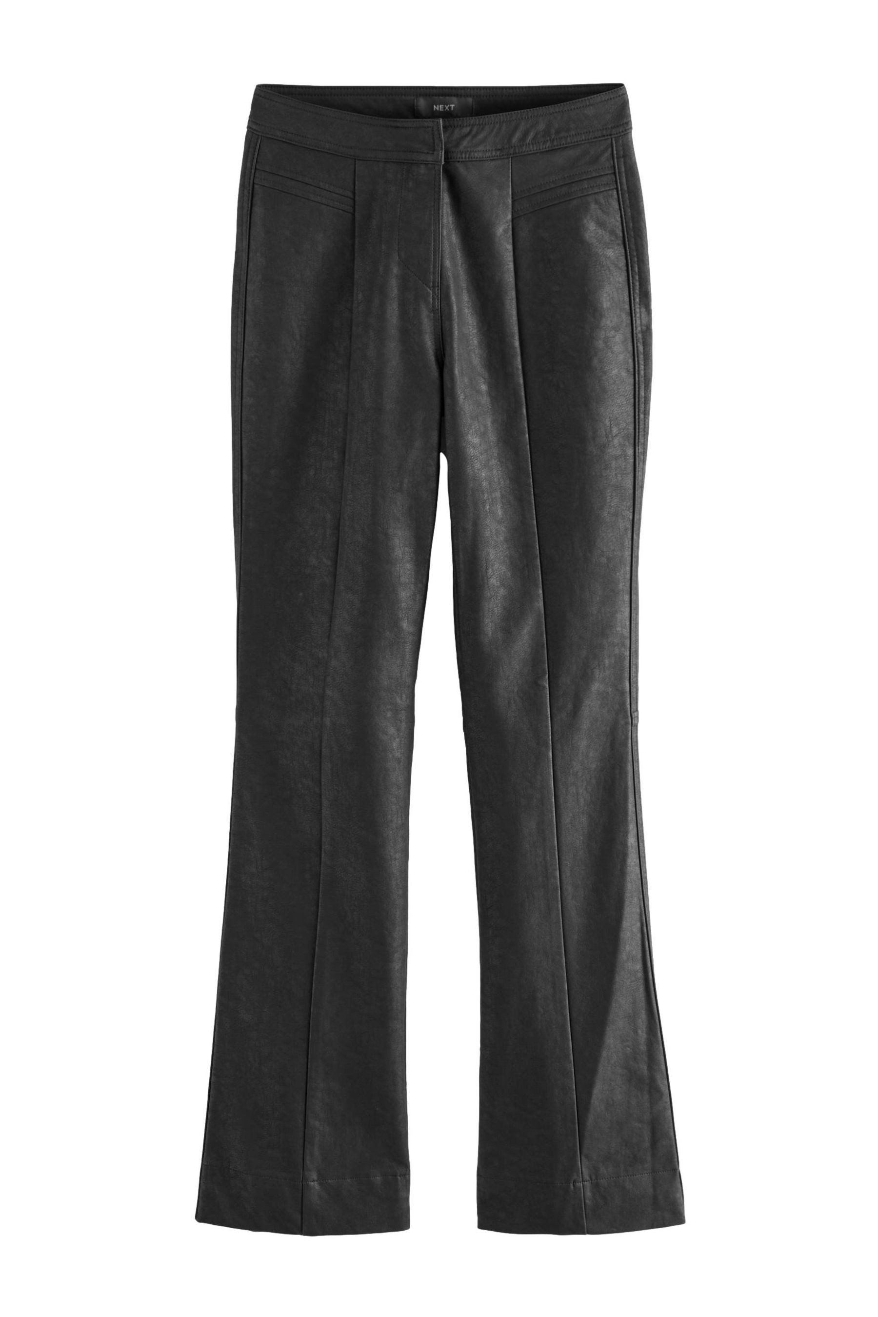 Next Lederimitathose Lederhose im Bootcut-Stil mit günstig online kaufen