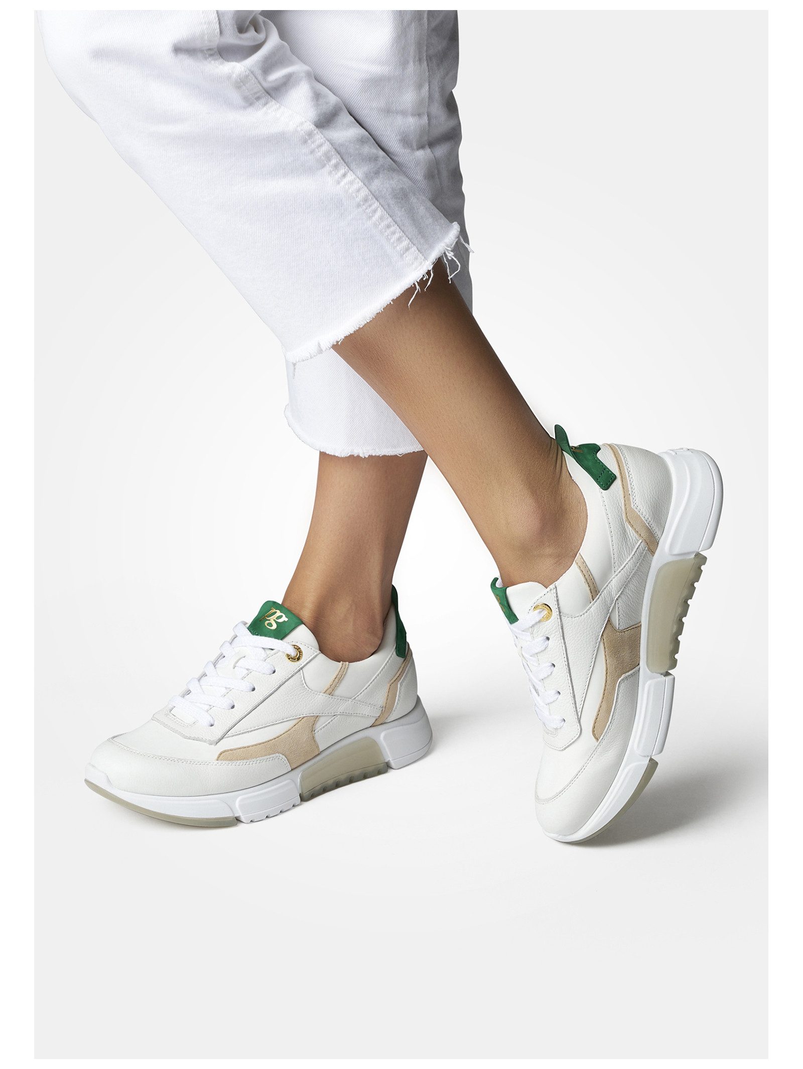 Paul Green Sneaker Leder/Textil . Sneaker (1-tlg)