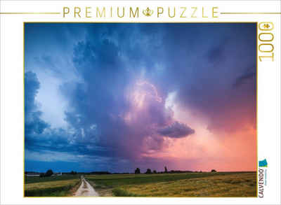 CALVENDO Puzzle CALVENDO Puzzle Einzelzelle im Sonnenuntergang 1000 Teile Lege-Größe 64 x 48 cm Foto-Puzzle Bild von Daniel Eggert, 1000 Puzzleteile