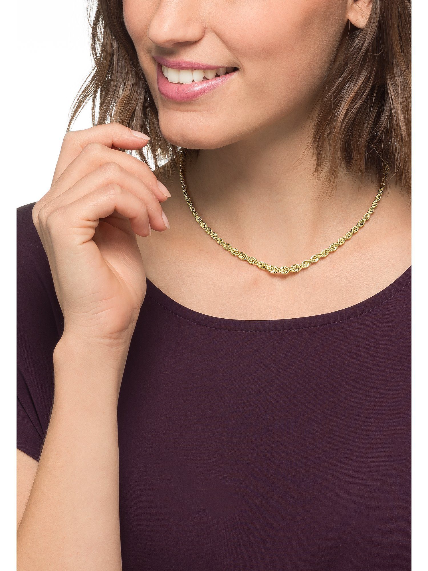 CHRIST Goldkette CHRIST Damen-Kette 585e...