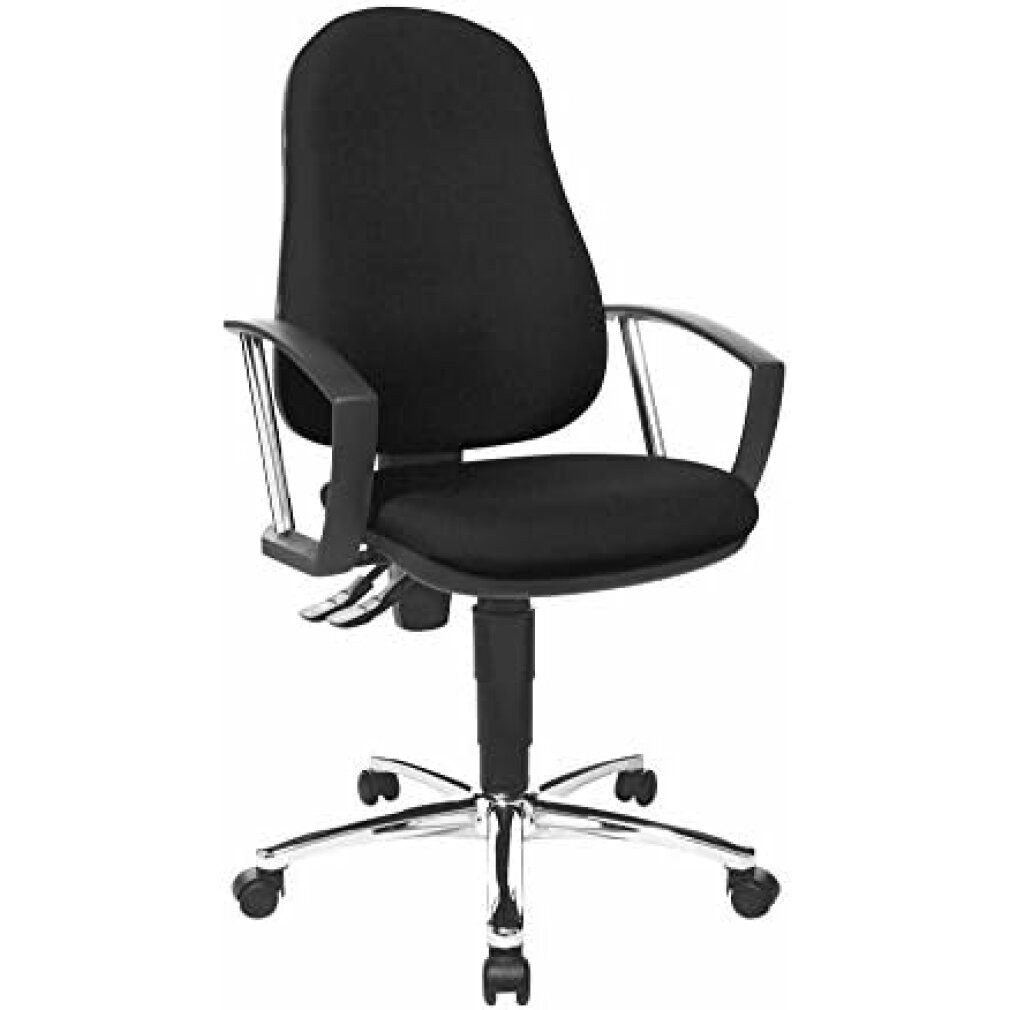 TOPSTAR Bürostuhl Bürostuhl Point 60 Plus, 8169A G20 schwarz, chrom Stoff