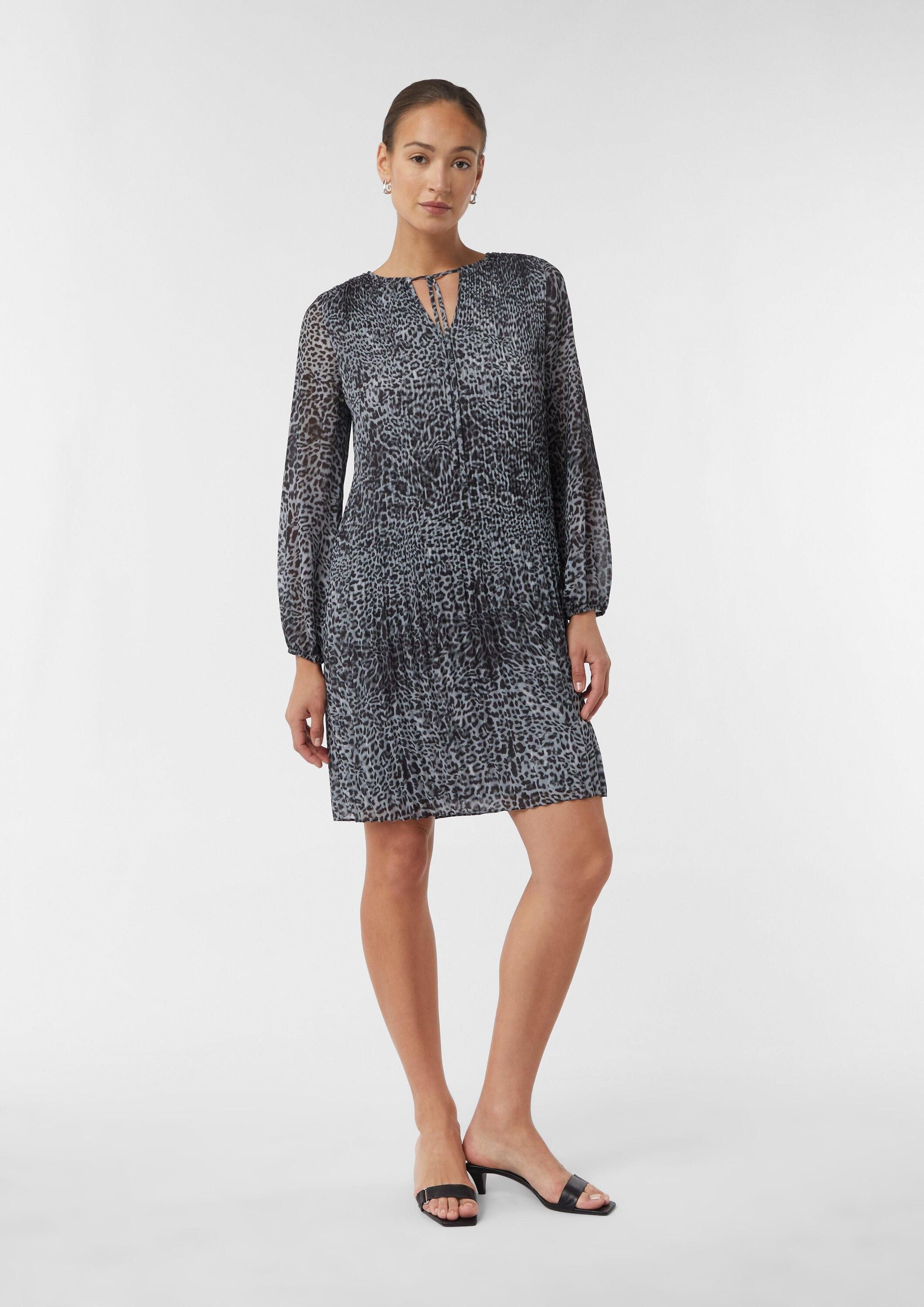 comma Minikleid Kleid (1-tlg)