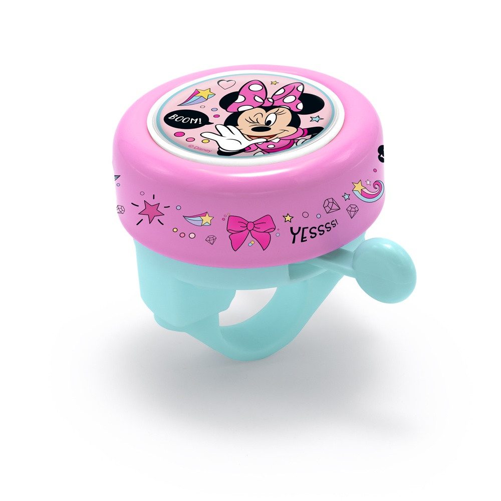 Seven Polska Fahrradklingel Disney Fahrradklingel Minnie Mouse "BOOM!", helles pink