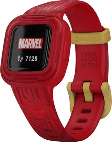 Garmin vivofit jr. 3 Smartwatch (Proprietär) Rot | Iron Man