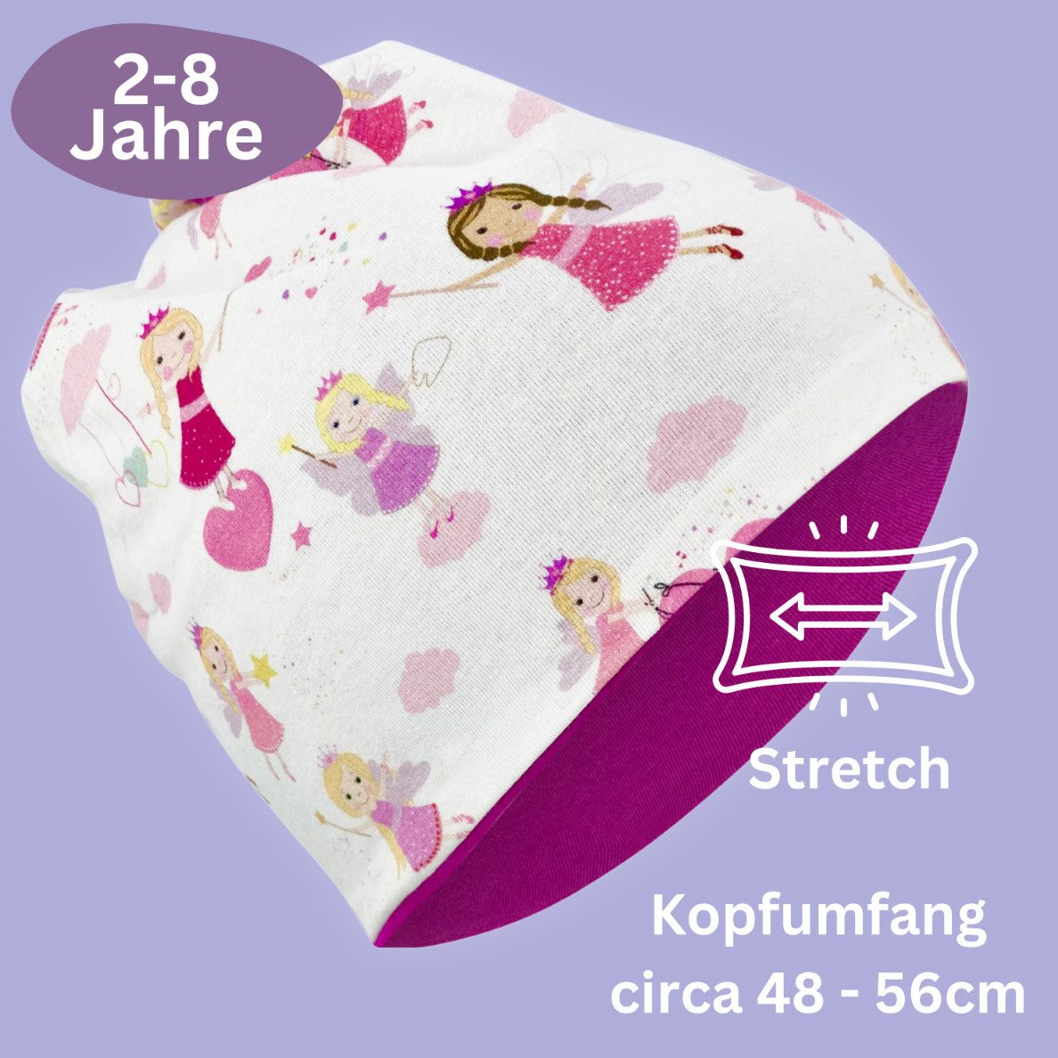 HECKBO Beanie HECKBO Kinder Mädchen Jungen Beanie Mütze & Loop-Schal Set – Bild 3 von 5