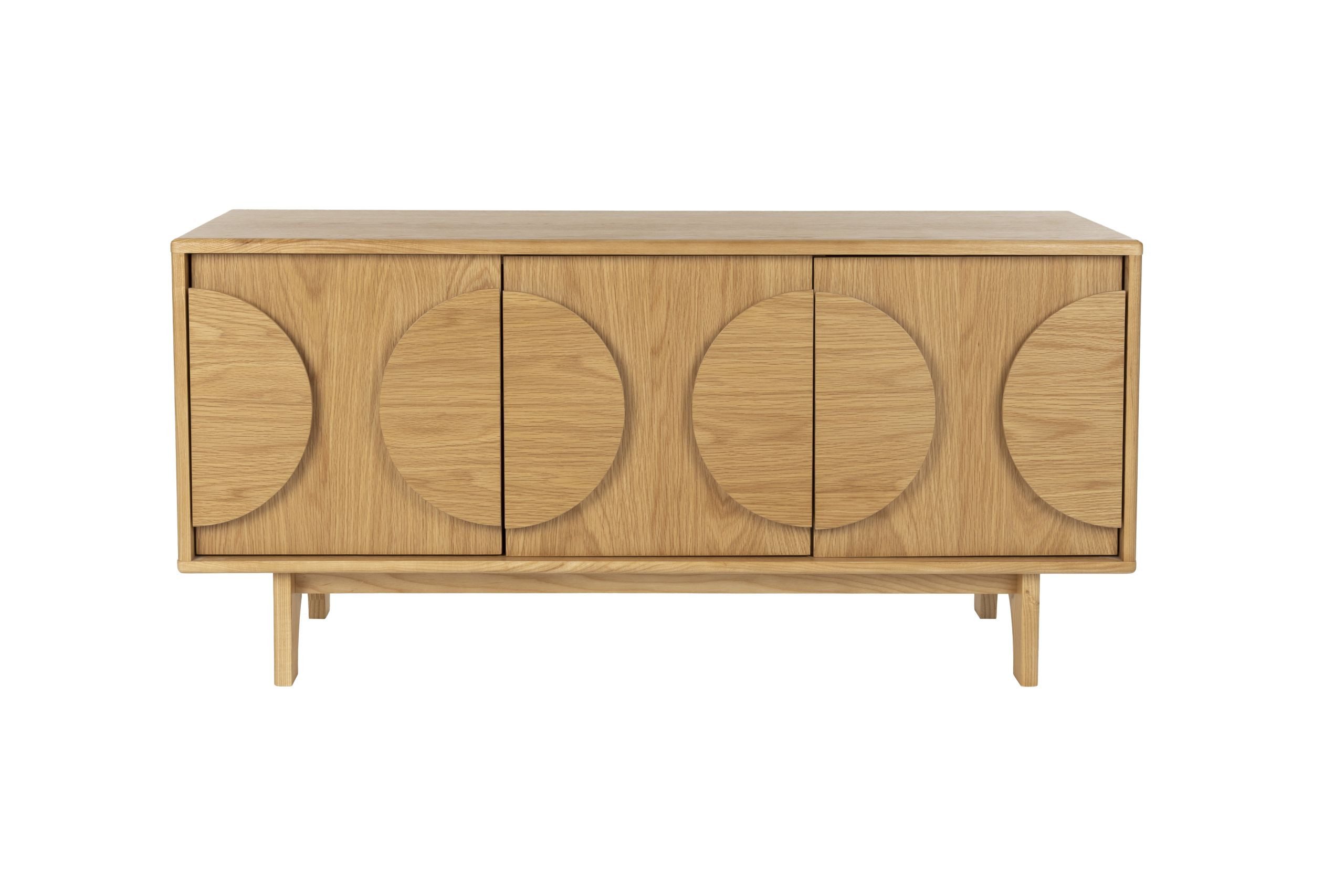 Zuiver Stauraumschrank Retro Sideboard Groove Walnuss oder Eiche 2/3türig