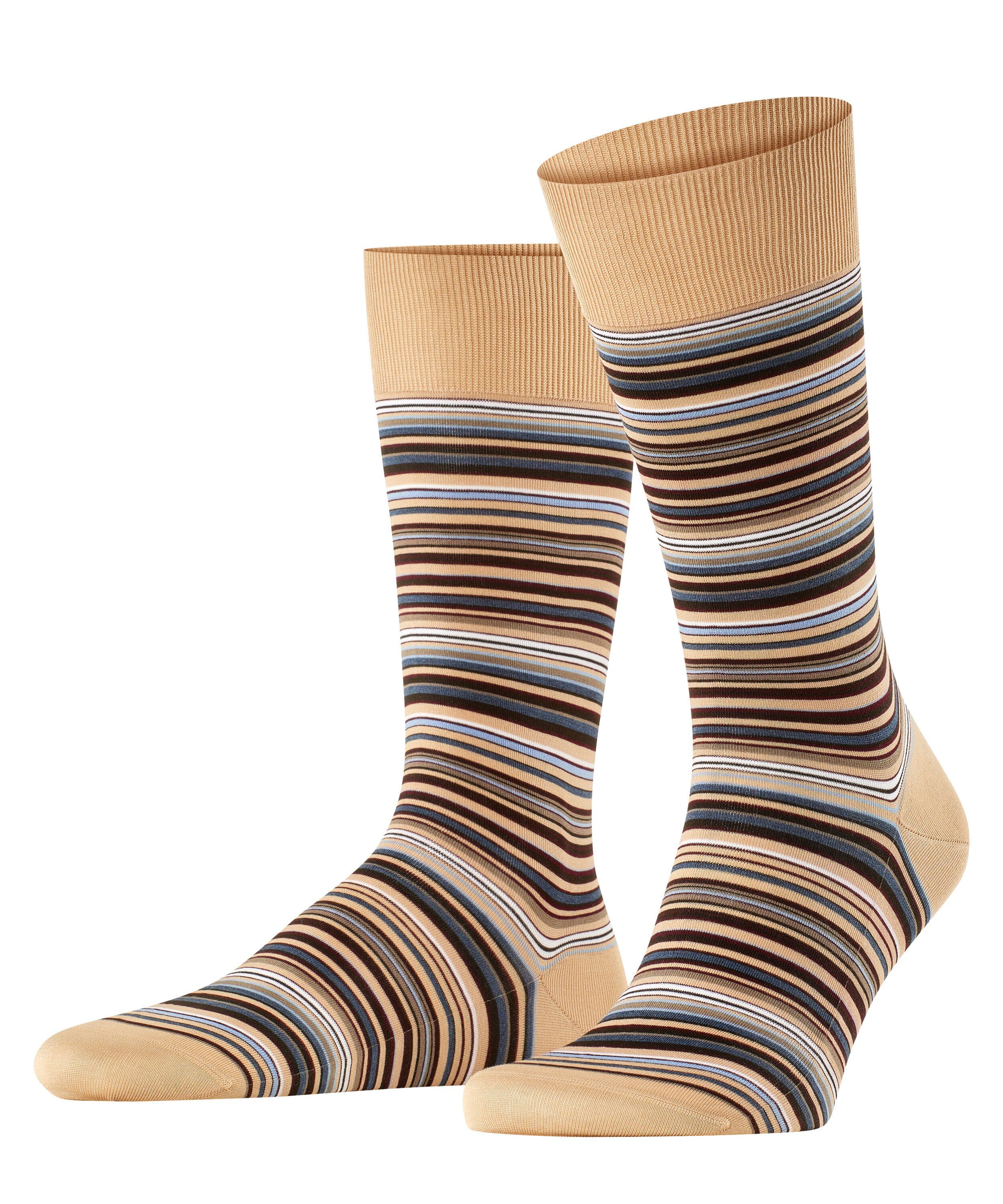FALKE Socken Microblock Socken (1-Paar) mit hochwertiger Fil d´Ecosse