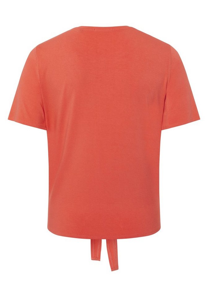 Exquisites Design Chiemsee Print-Shirt T-Shirt 1 Saum zum Knoten mit